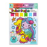 Bright Stripes Paint Pages - Magical Creatures