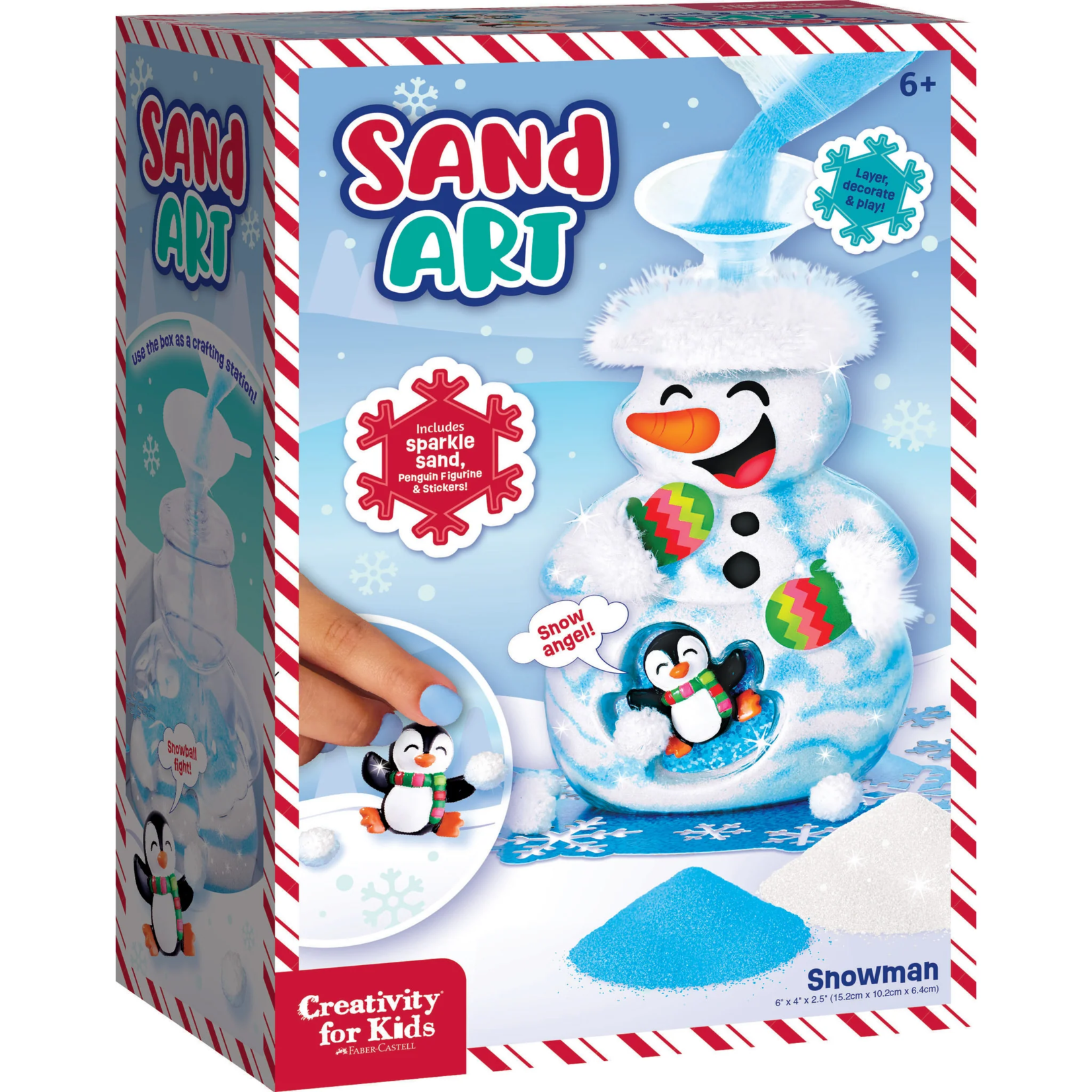 Creativity For Kids Sand Art - Snowman