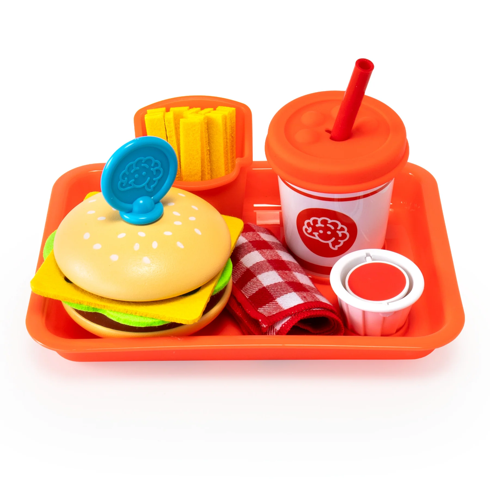 Fat Brain Toys Pretendables Burger & Fries Set