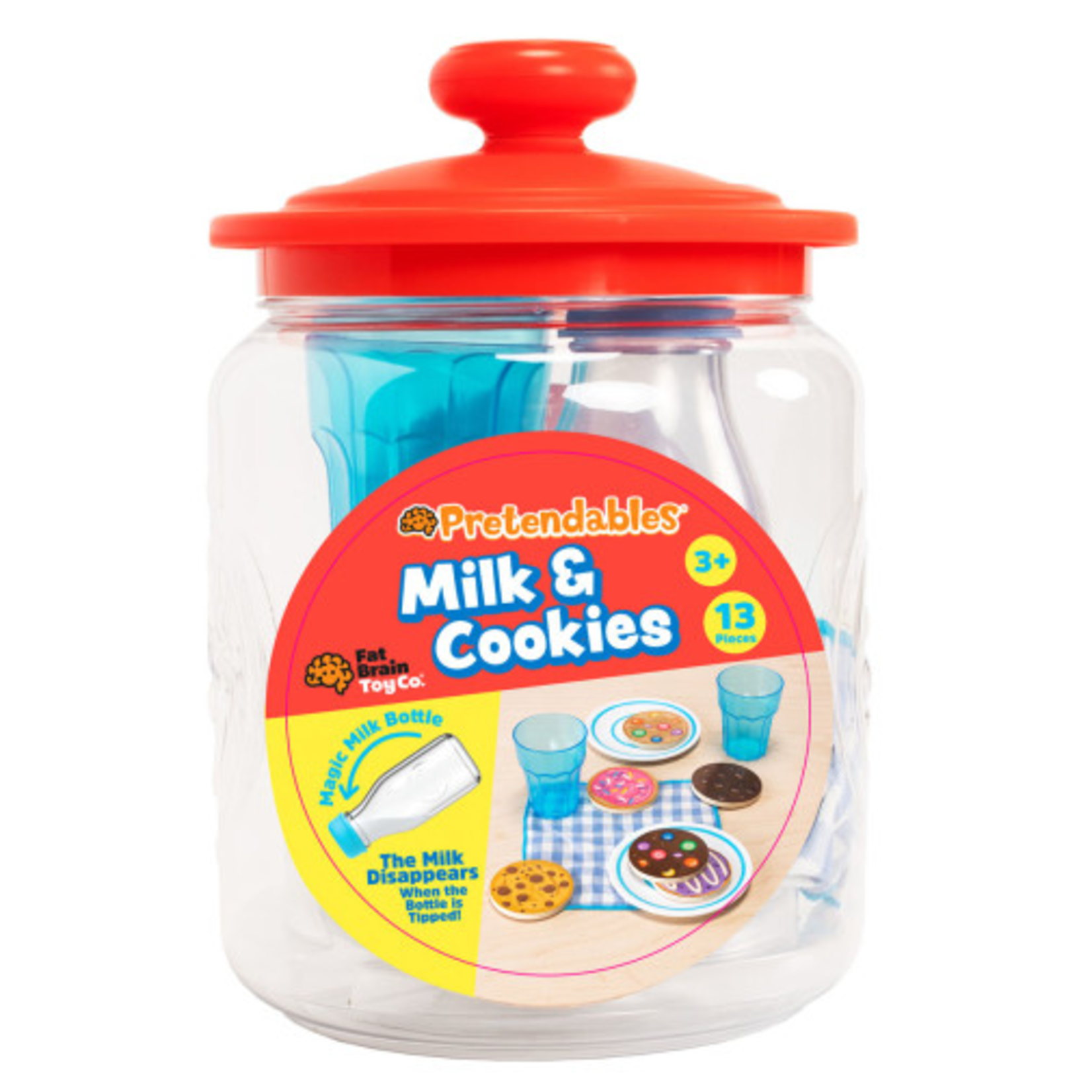 Fat Brain Toys Pretendables Milk & Cookies Set