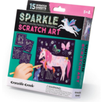 Crocodile Creek Sparkle Scratch Art - Unicorn