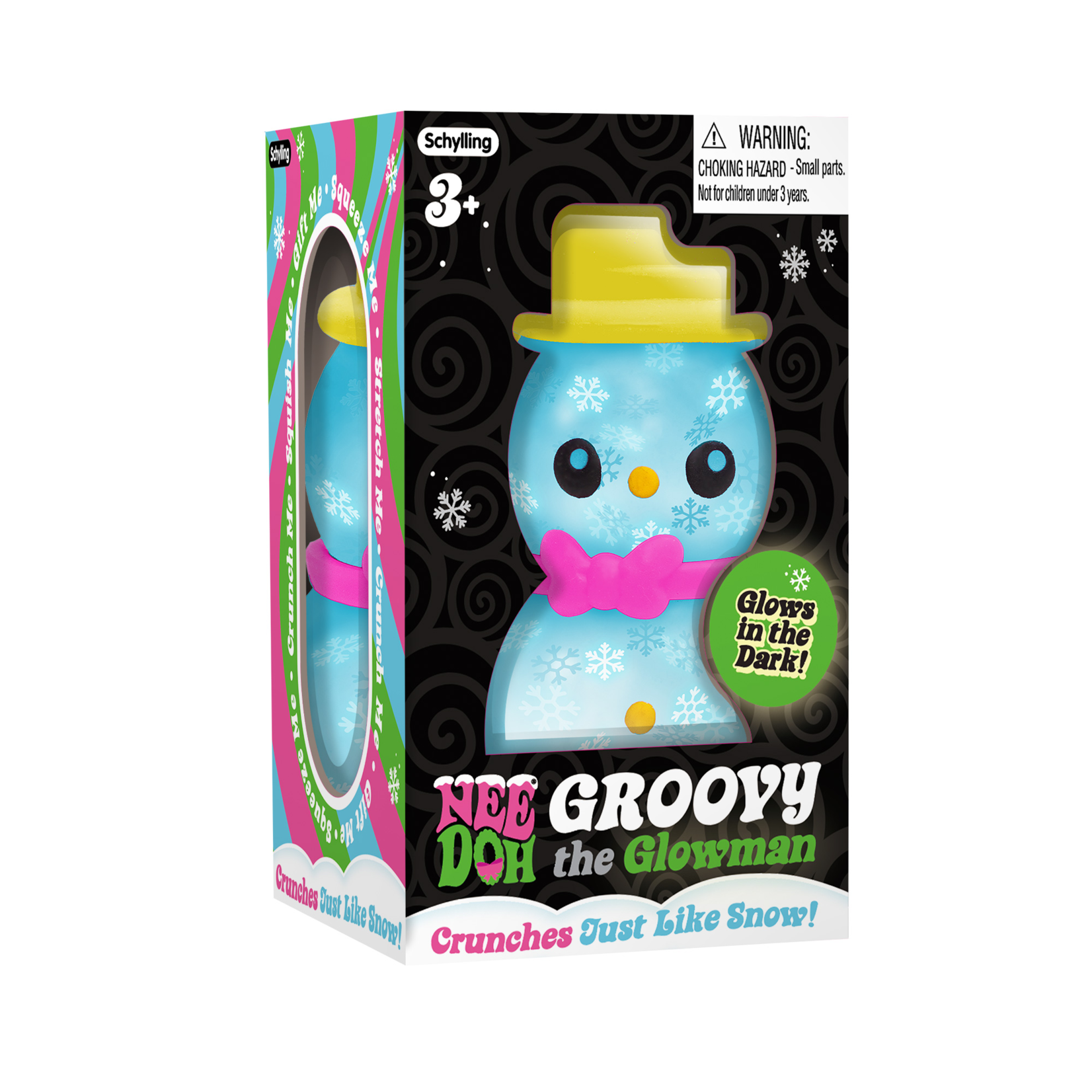 Schylling Squishmas Groovy the Glowman