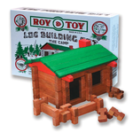 Roy Toy Log Building Set - The Camp
