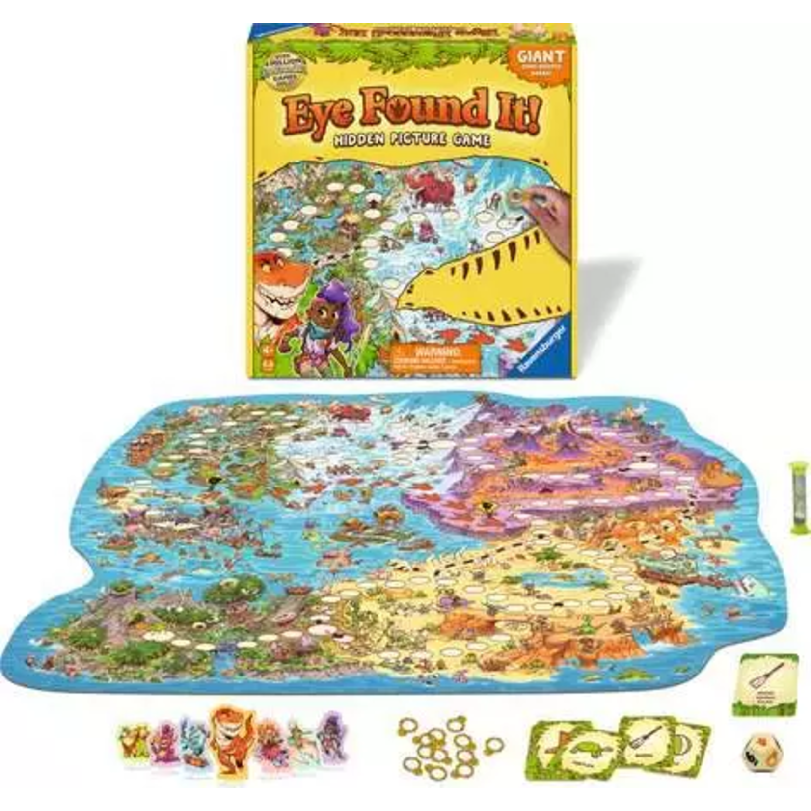 Ravensburger Eye Found It! - World of Dinosaurs Board Game
