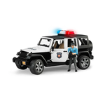 Bruder Jeep Wrangler Rubicon Police Car w/Policeman (92526)
