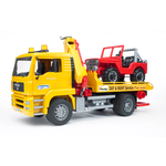 Bruder TGA Tow Truck w/Cross Country Vehicle (02750)