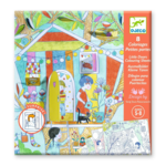 Djeco Nina’s Play Tents - Surprise Coloring
