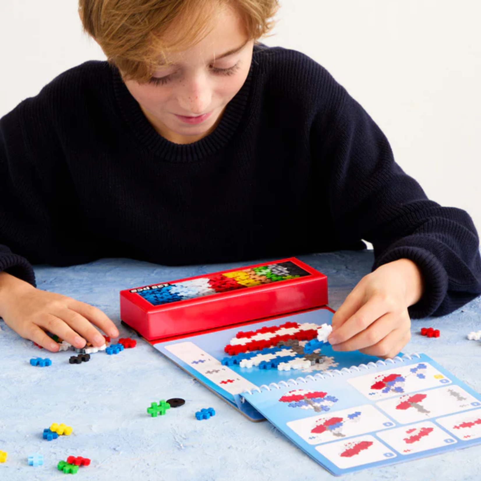 Plus-Plus Puzzle By Number Activity Pad - Transportation