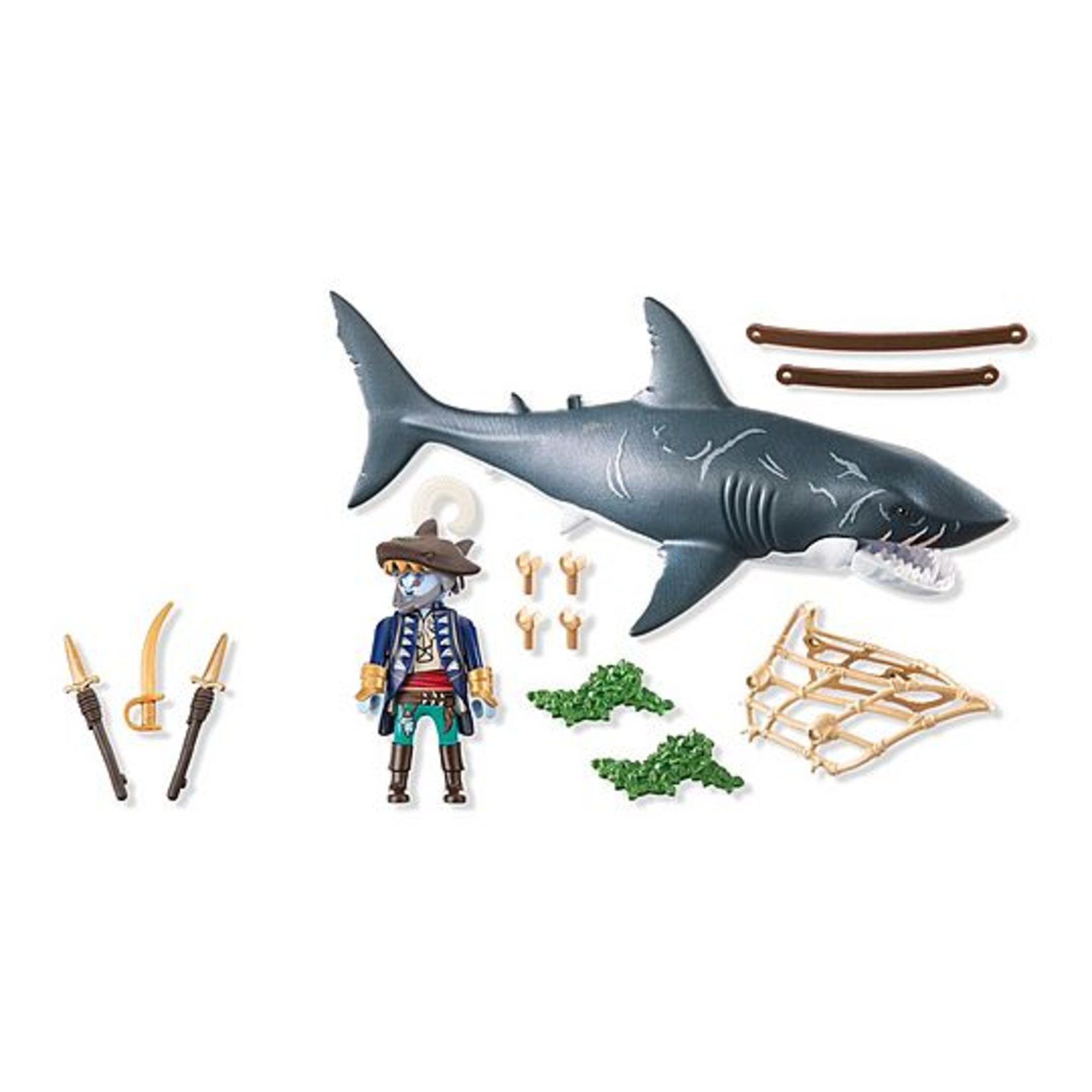 Playmobil Giant Shark with Pirate - Playmobil 71793