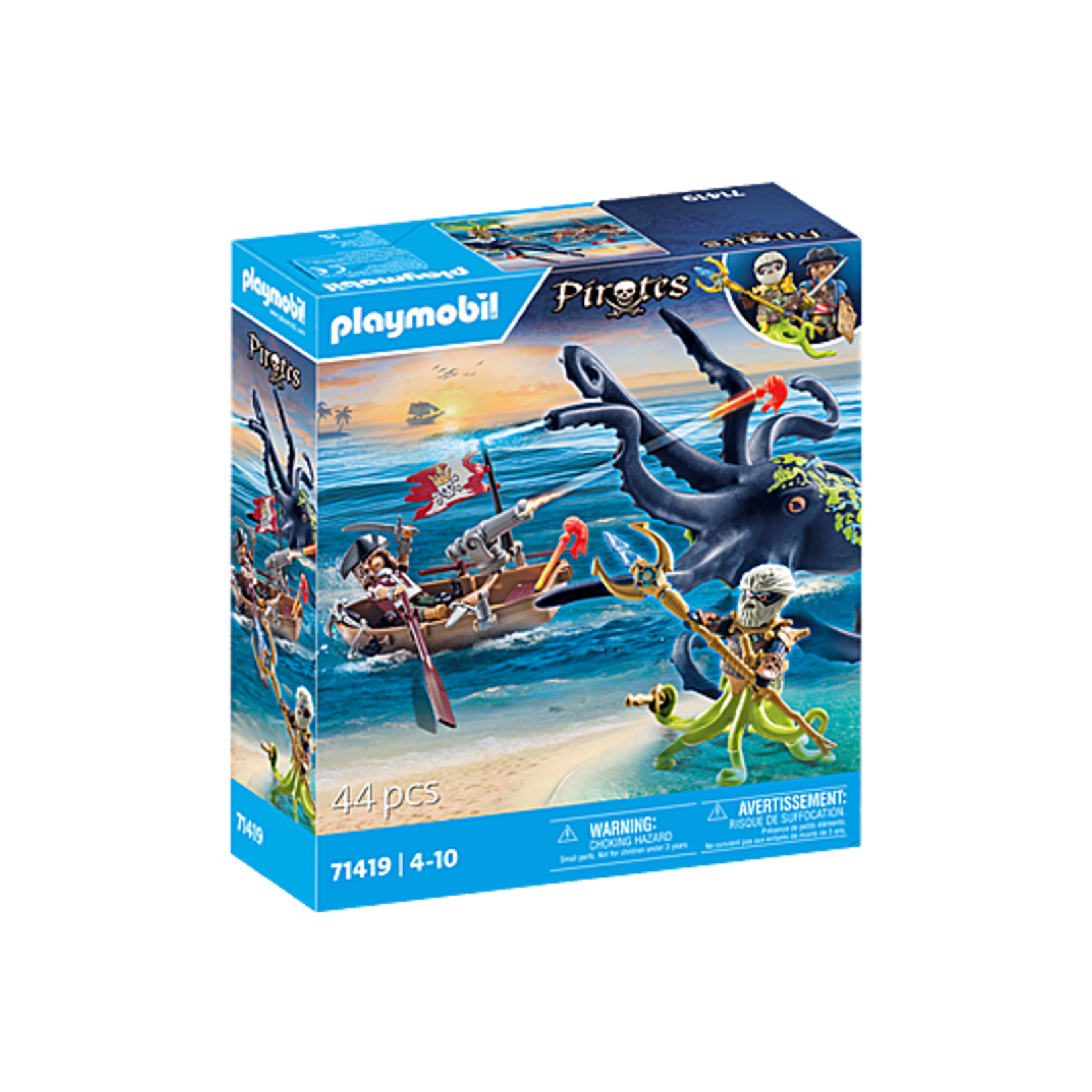 Playmobil Battle with the Giant Octopus - Playmobil 71419