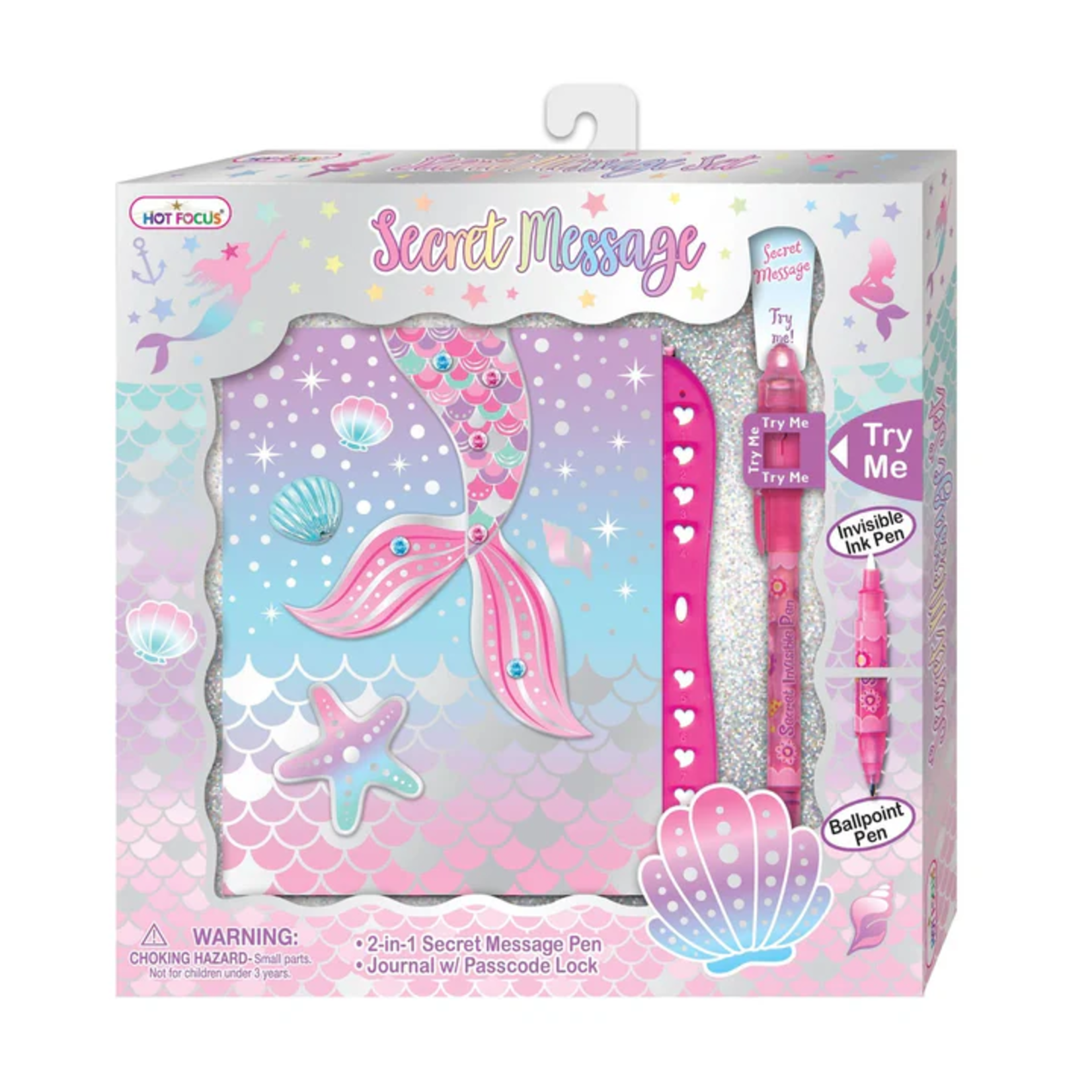 Hot Focus Secret Message - Mermaid Tail