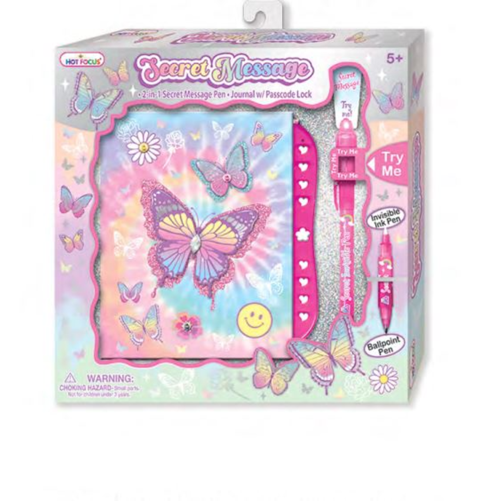 Hot Focus Secret Message - Butterfly