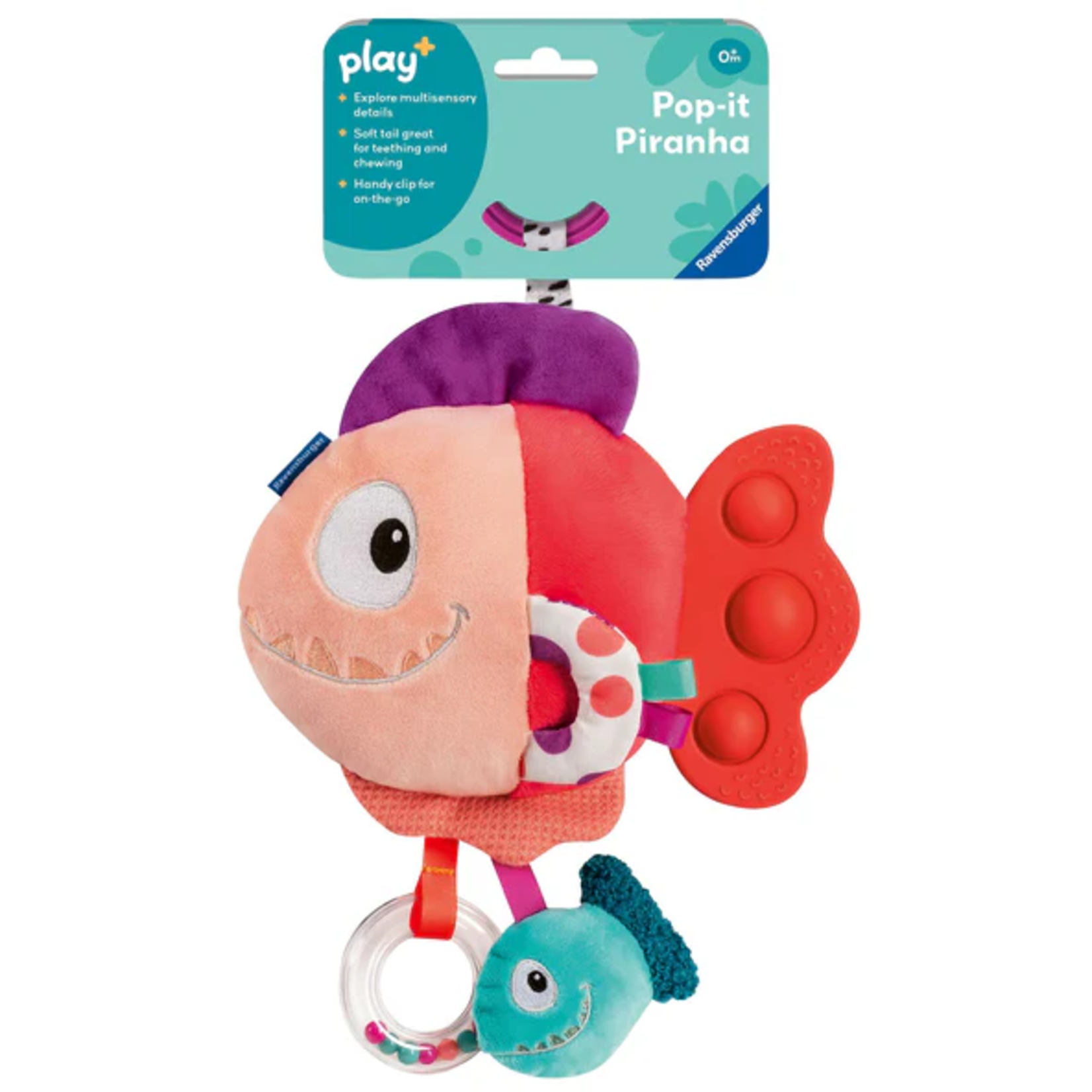 Ravensburger Pop-it Piranha (red)