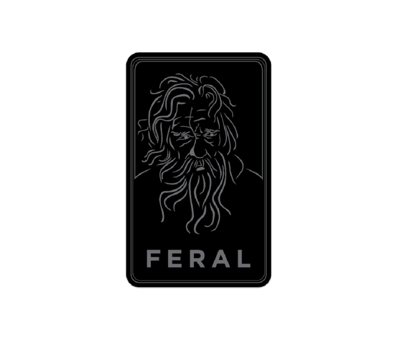 FERAL Old Man Sticker