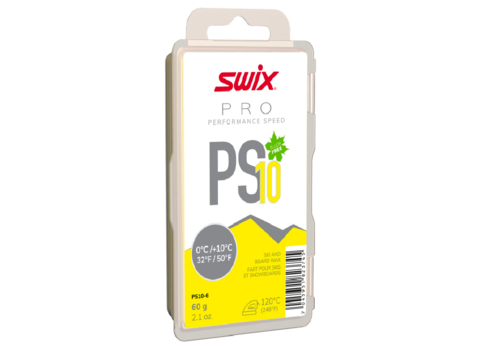 SWIX Swix Fluoro-Free Ski Wax PS10 Yellow