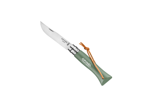 Opinel Opinel No.06 Colorama Stainless Steel Folding Knife With Lanyard