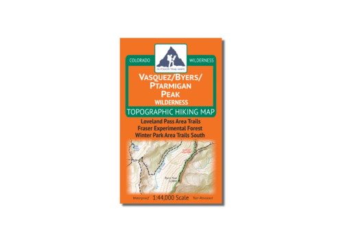 Outdoor Trail Maps Vasquez/Byers/Ptarmigan Peak Wilderness Map