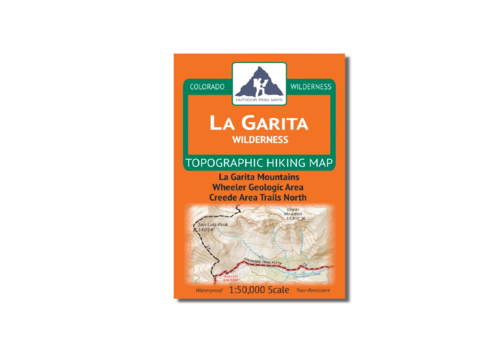 Outdoor Trail Maps La Garita Wilderness Map