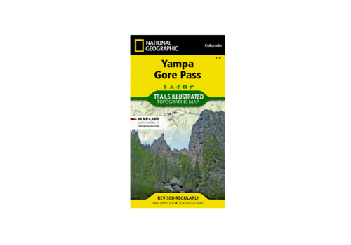 National Geographic National Geographic 119: Yampa | Gore Pass Map