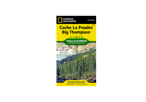 National Geographic National Geographic 101: Cache La Poudre | Big Thompson Map