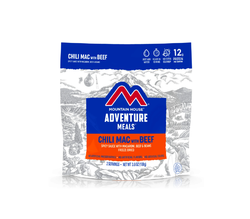 Mountain House Chili Mac with Beef Freeze Dried Meal