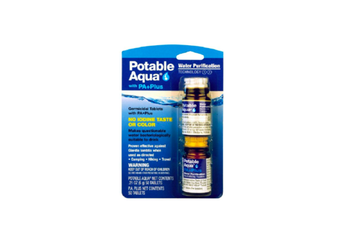 Potable Aqua Plus Water Purification Tablets