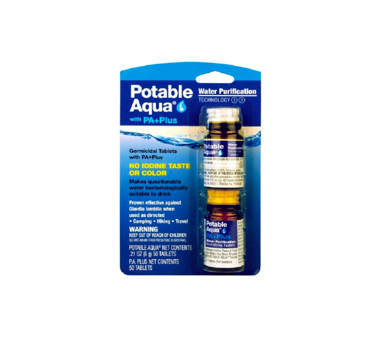 Potable Aqua Plus Water Purification Tablets