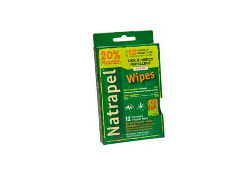 Natrapel 12-Hour Insect Repellent Wipes
