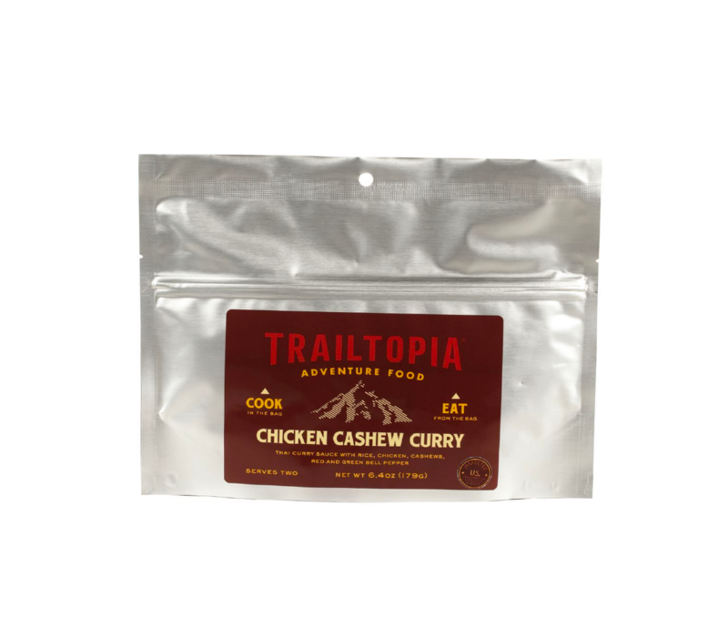 Trailtopia Chicken Cashew Curry Freeze Dried Meal 2 Serving