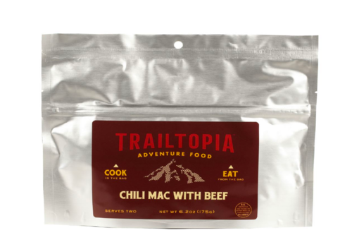 Trailtopia Trailtopia Chili Mac with Beef Meal 2 Servings