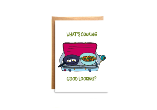 Wild Lettie Wild Lettie What's Cooking Card Greeting Card