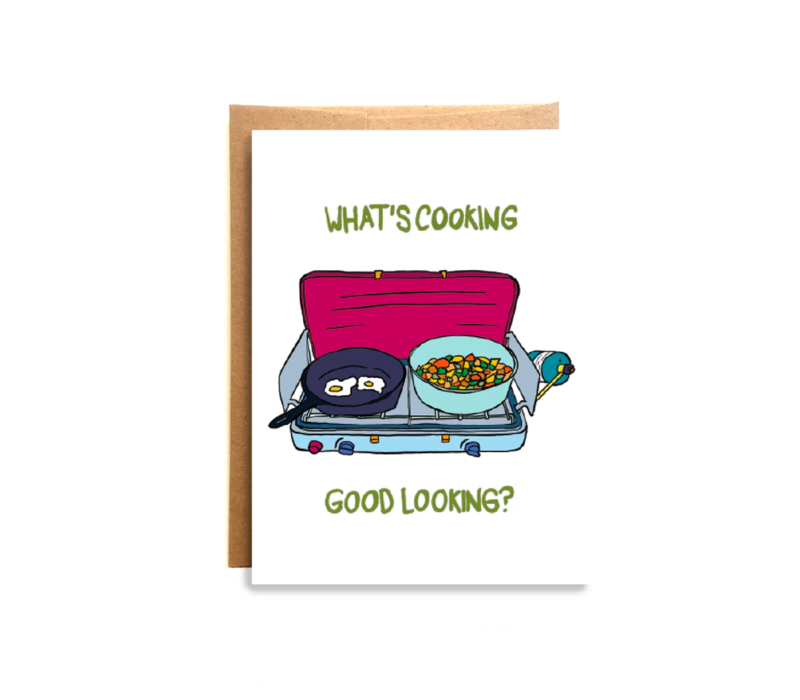 Wild Lettie What's Cooking Card Greeting Card