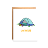 Wild Lettie Wild Letter Livin' That Life Greeting Card