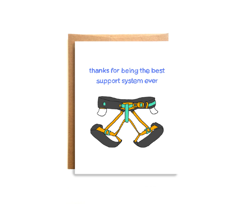 Wild Lettie Best Support Greeting Card