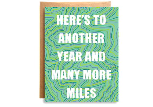 Compass Paper Co. Compass Paper Co. Many More Miles Card