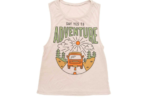 Keep Nature Wild Keep Nature Wild Women's Say Yes to Adventure Muscle Tank