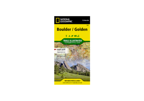 National Geographic National Geographic 100: Boulder / Golden Map