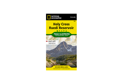 National Geographic National Geographic 126:  Holy Cross | Ruedi Reservoir Map