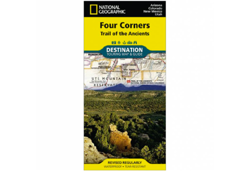 National Geographic National Geographic Four Corners Map
