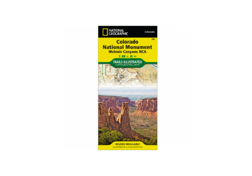 National Geographic National Geographic 208: Colorado National Monument Map