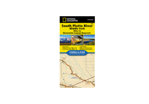 National Geographic National Geographic 2301: South Platte River Middle Fork Alma to Elevenmile Canyon Reservoir