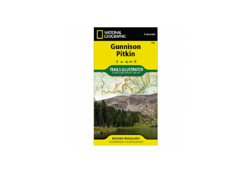 National Geographic National Geographic 132: Gunnison | Pitkin Map