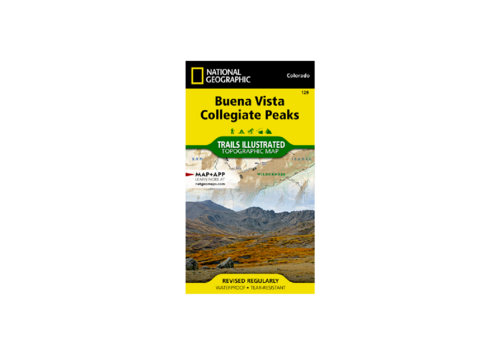 National Geographic National Geographic 129: Buena Vista | Collegiate Peaks Map