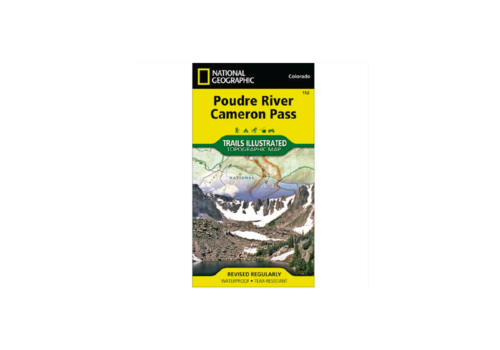 National Geographic National Geographic 112: Poudre River | Cameron Pass Map