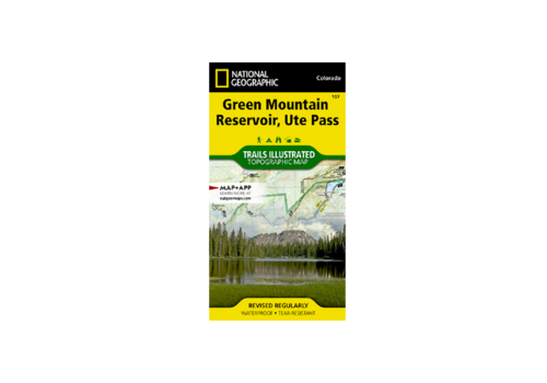 National Geographic National Geographic 107: Green Mountain Reservoir | Ute Pass Map