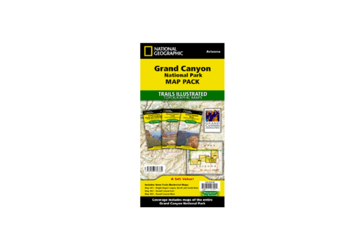 National Geographic National Geographic Grand Canyon National Park Map Pack