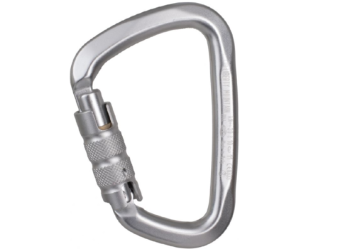 Cypher Aluminum Large D 3 Stage Lock Carabiner