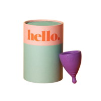 The Hello Cup Hello Menstrual Cup