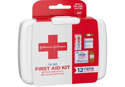Johnson and Johnson On the Go First Aid Kit