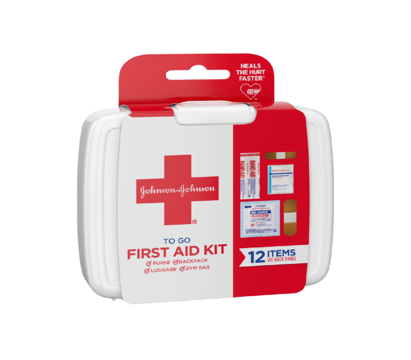 Johnson and Johnson On the Go First Aid Kit
